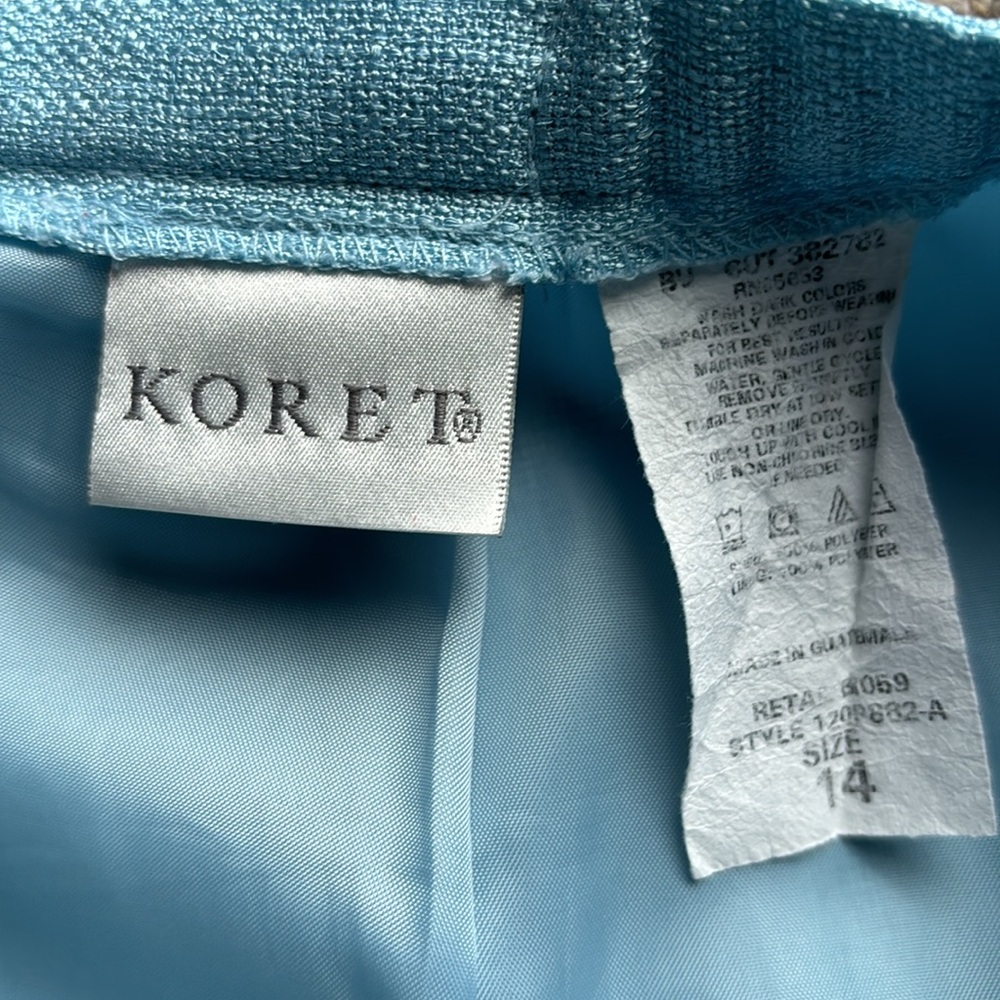 Koret Light Blue Skirt - Picture 7 of 7